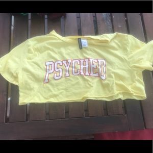 H&M Psyched Crop Top